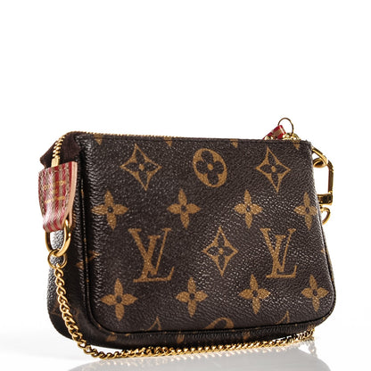 Louis Vuitton Monogram Trunks and Locks Mini Pochette Accessories 3 of 6