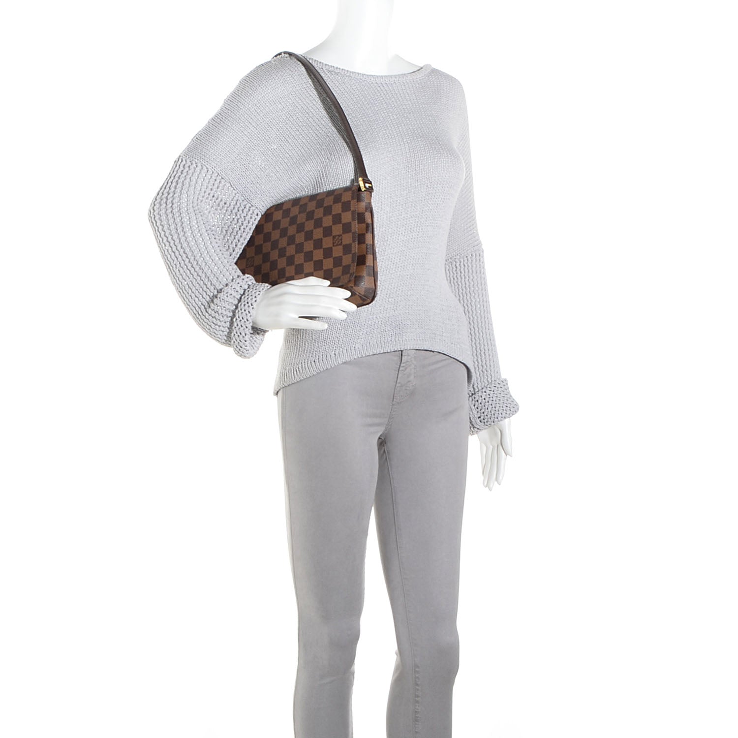 Louis Vuitton Damier Ebene Musette Tango 2 of 7