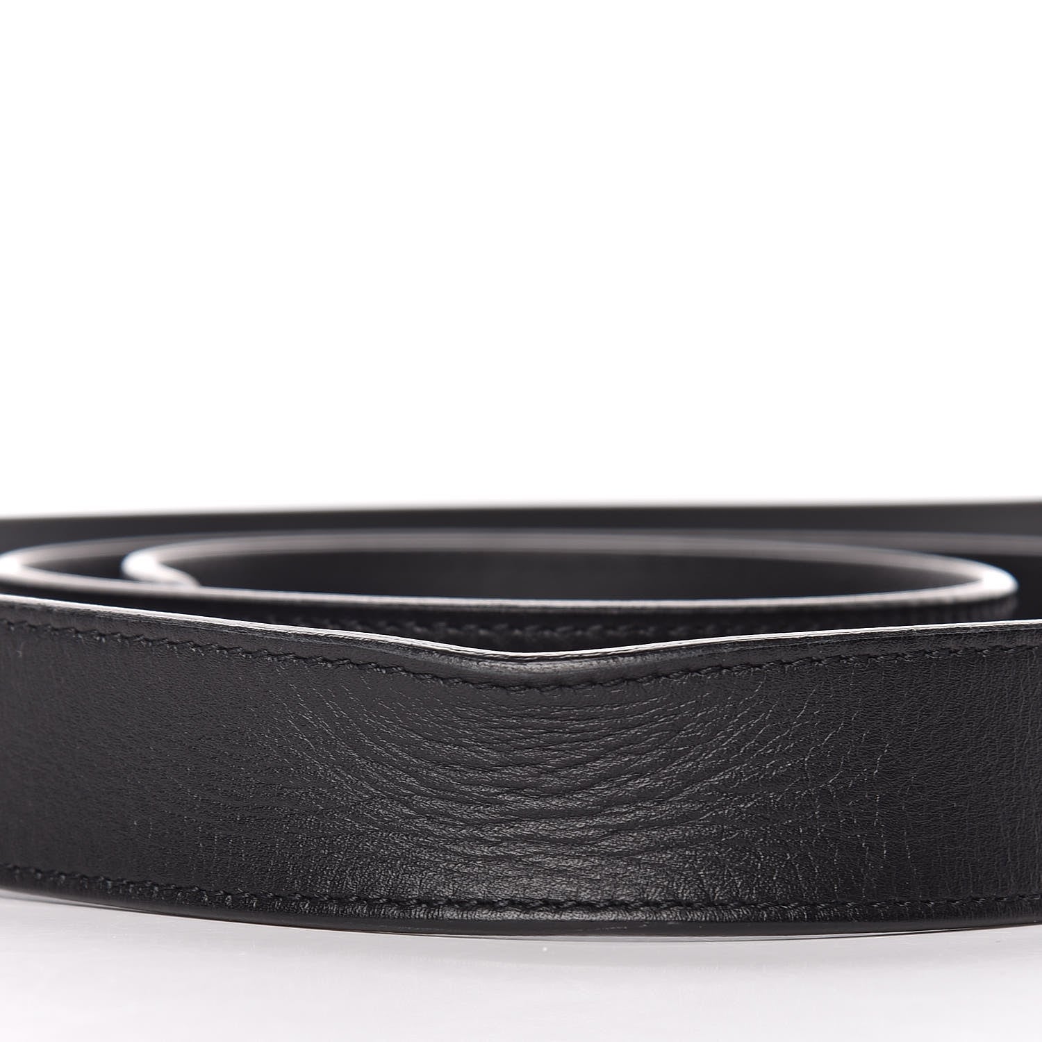 Gucci Moon Calfskin Double G 30mm Belt 120 48 Black 7 of 7