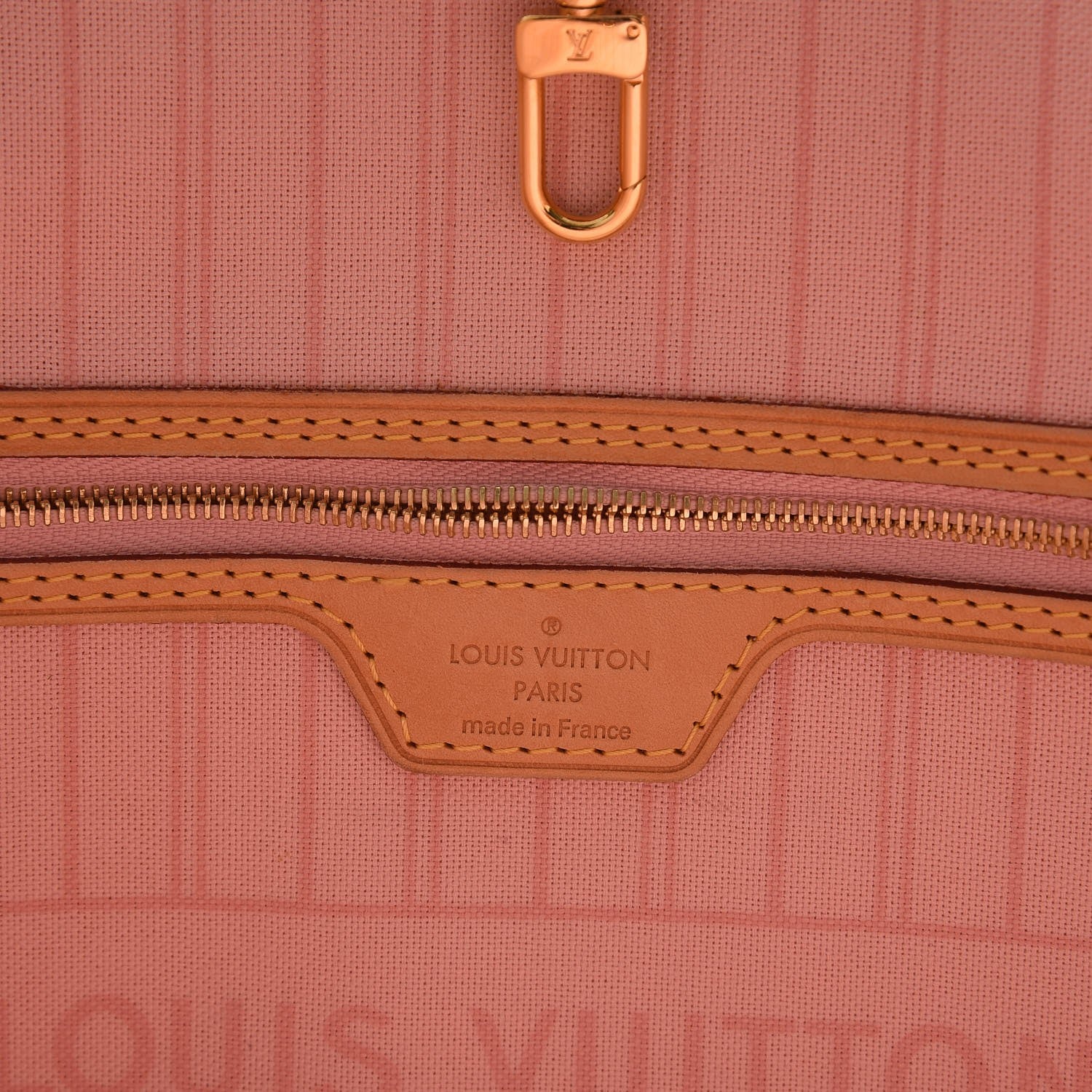 Louis Vuitton Damier Azur Neo Neverfull MM Rose Ballerine 8 of 14