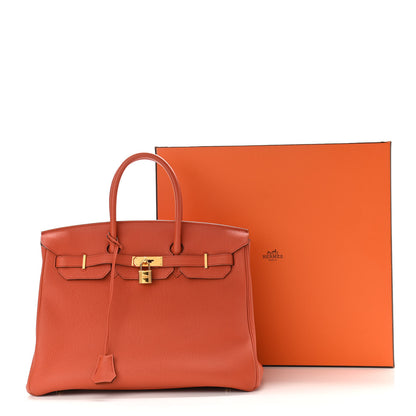 Hermes Togo Birkin 35 Terre Battue 10 of 10