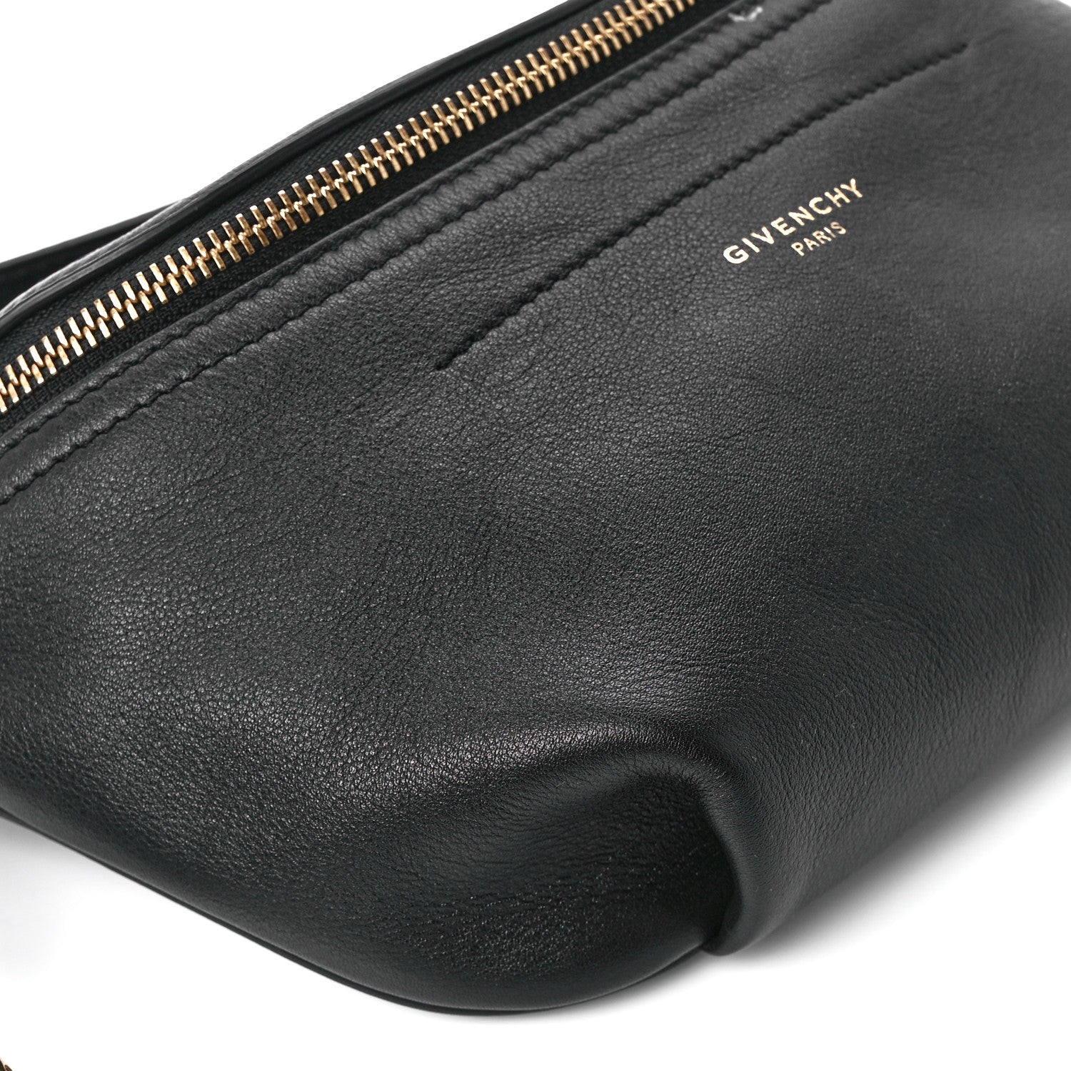 Givenchy Calfskin Mini Whip Belt Bag Black 10 of 12