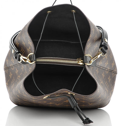 Louis Vuitton Monogram Neonoe MM Black 5 of 6