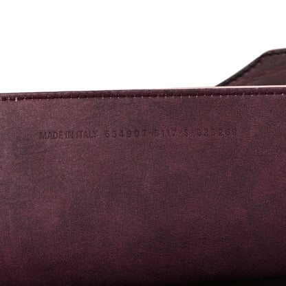 Balenciaga Used Calfskin Rust Hardware Neo Classic City Burgundy 7 of 15