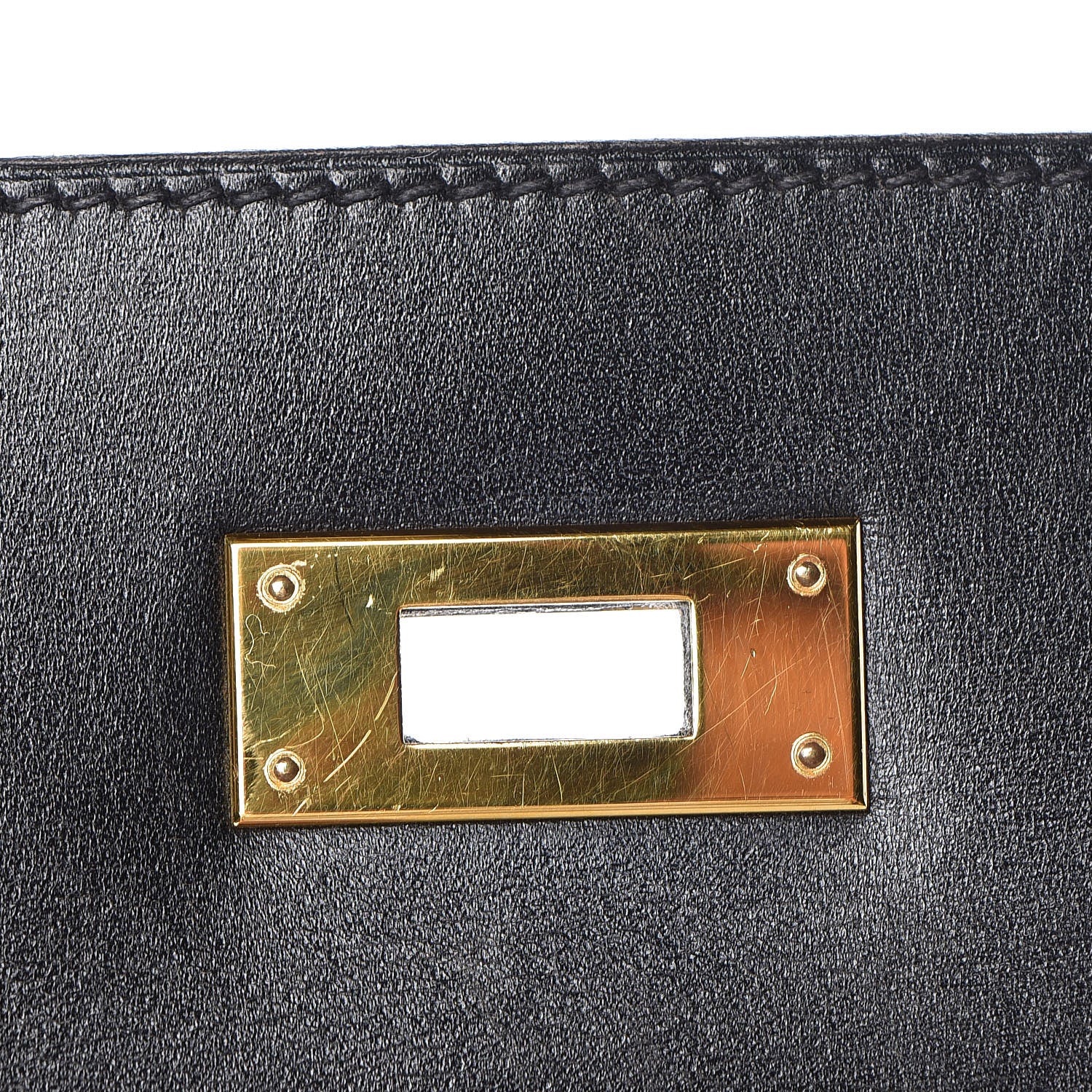 Hermes Box Kelly Retourne 28 Black 17 of 39