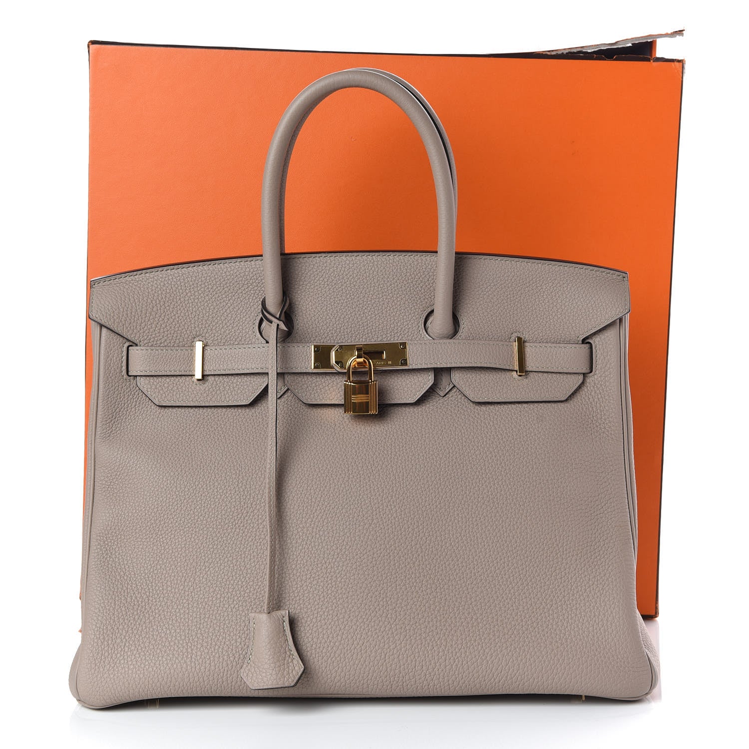Hermes Togo Birkin 35 Gris Asphalte 35 of 35