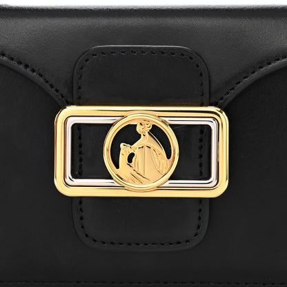 Lanvin Shiny Calfskin Nano Pencil Bag Black 7 of 10