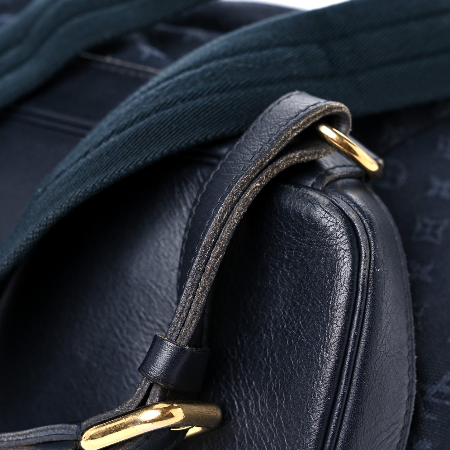 Mini Monogram Montsouris GM Backpack Blue