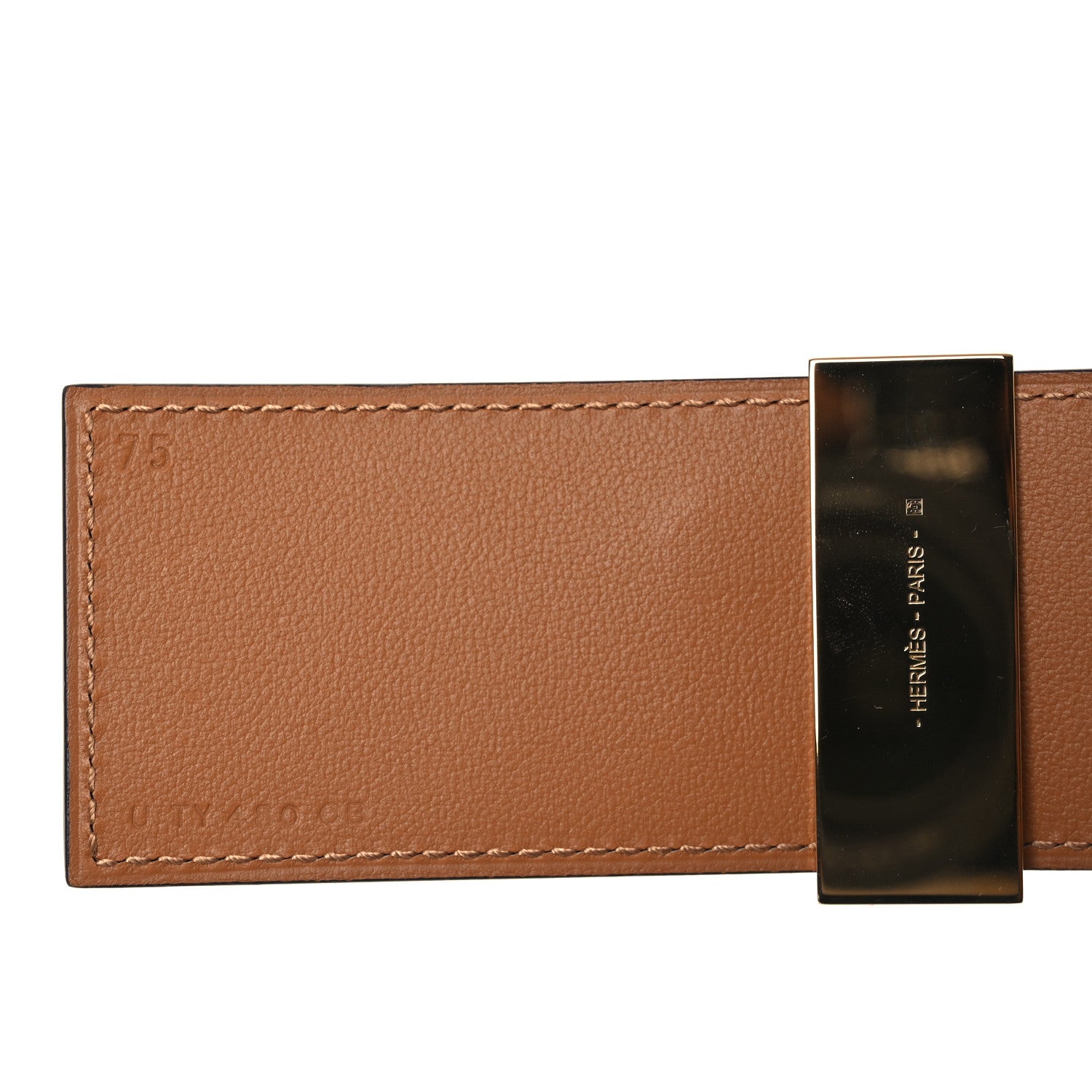 Hermes Epsom Collier De Chien CDC Belt 75 30 Nata Gold 6 of 8
