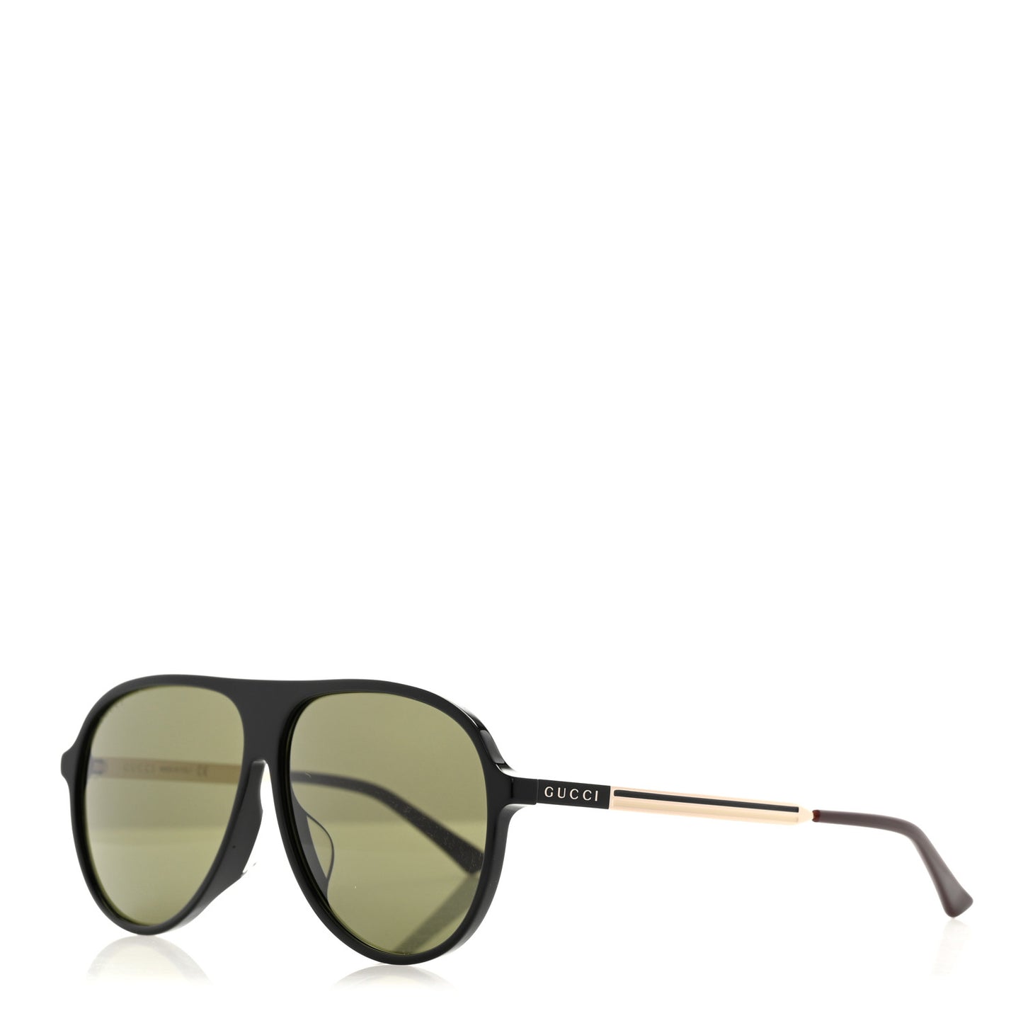 Acetate Shield Sunglasses GG0829SA Black