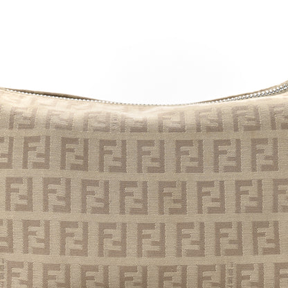 Fendi Zucchino Cuoio Pochette Beige Tortora Pietra 8 of 12