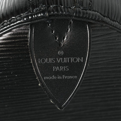 Louis Vuitton Epi Keepall 50 Black 5 of 11