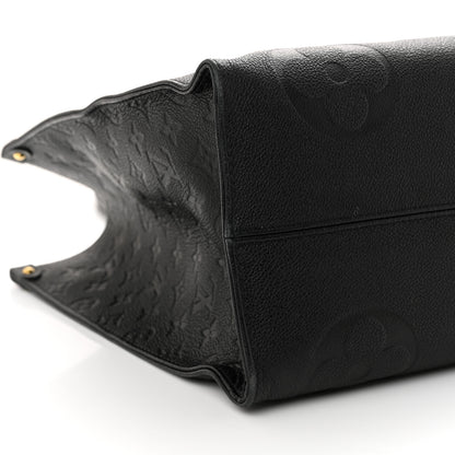 Louis Vuitton Empreinte Monogram Giant Onthego GM Black 8 of 11