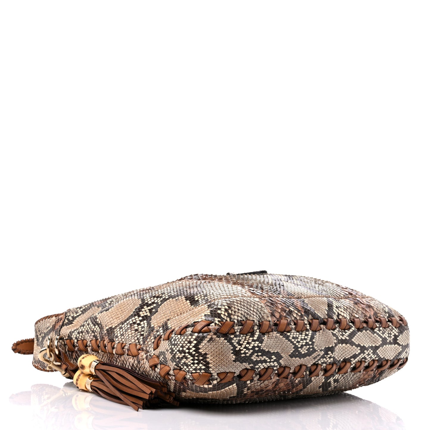 Snakeskin Large New Jackie Shoulder Bag Multicolor