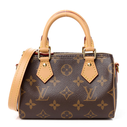 Louis Vuitton Monogram Nano Speedy Bandouliere 1 of 11