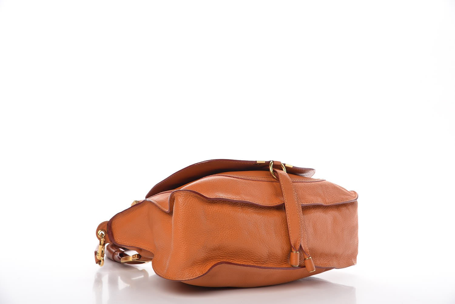 Chloe Calfskin Small Marcie Satchel Maple Leaf 5 of 17