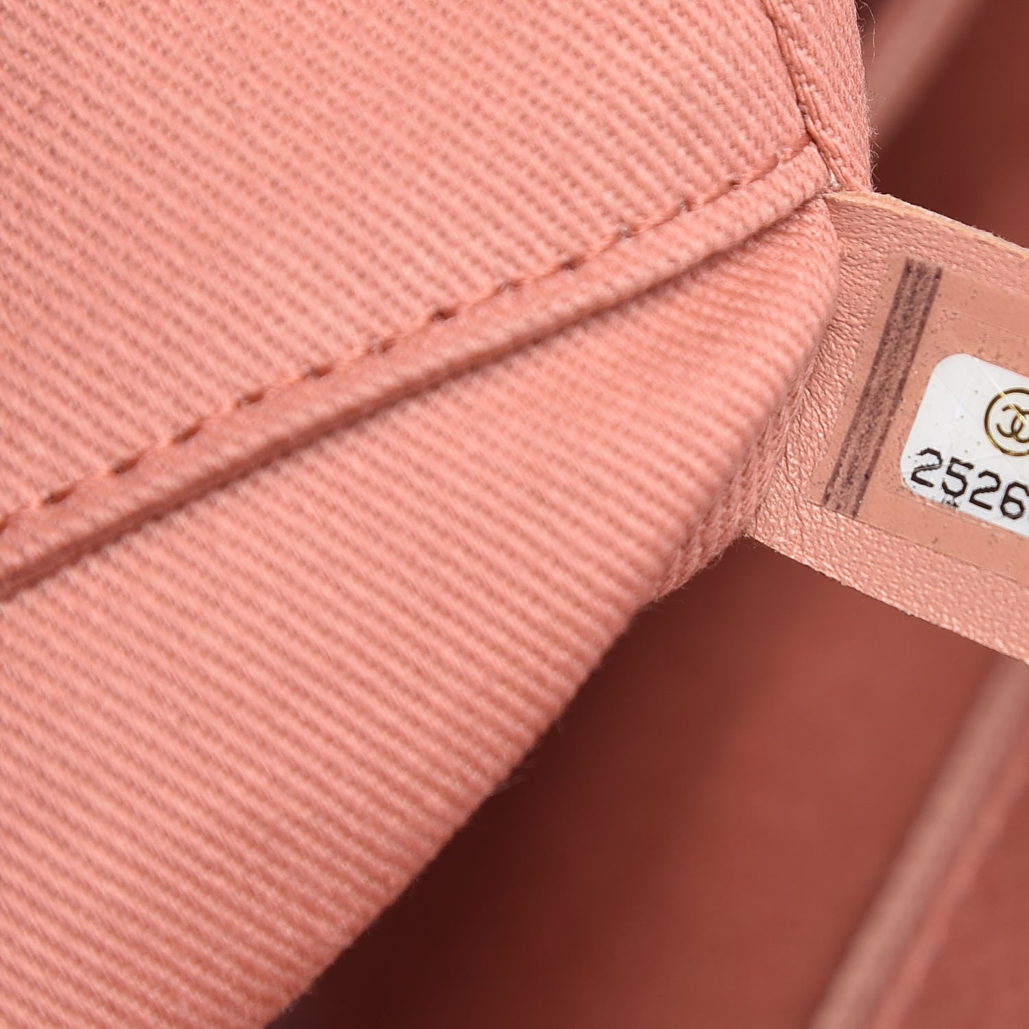 Chanel Canvas Small Deauville Tote Pink 9 of 11