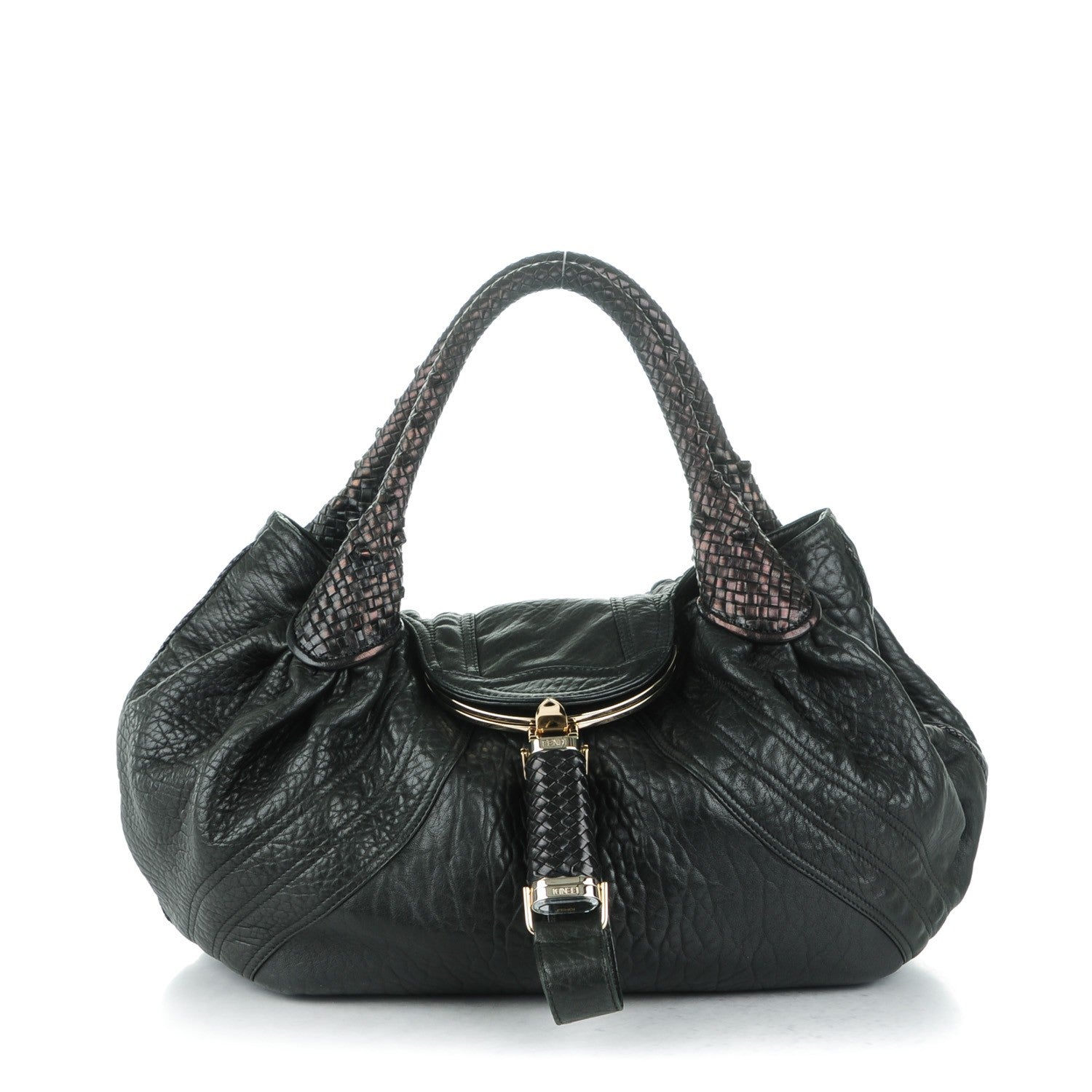 Fendi Nappa Nuvolata Spy Black 1 of 10