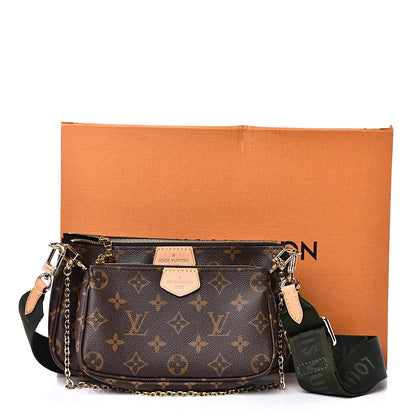 Louis Vuitton Monogram Multi Pochette Accessories Kaki 9 of 9