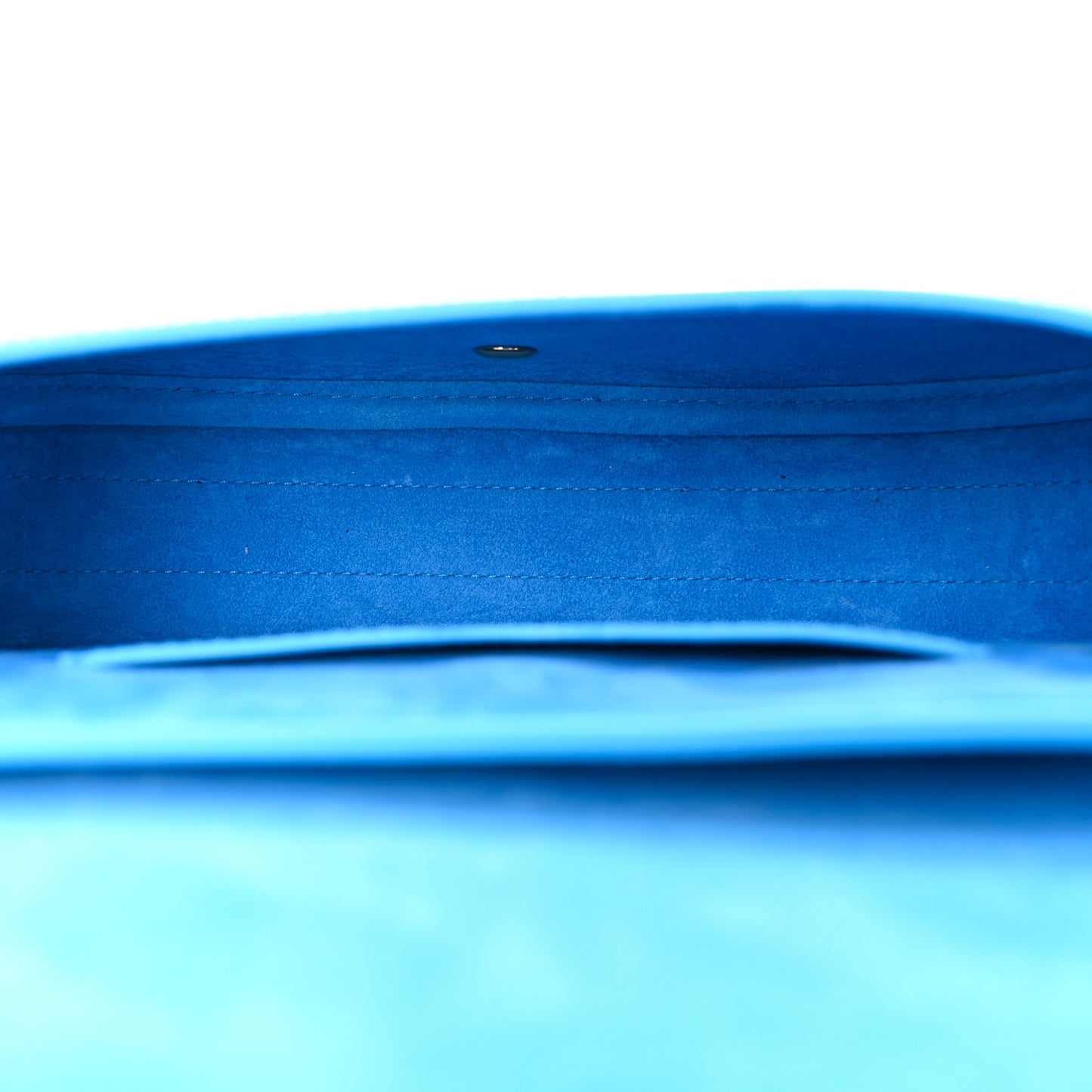 Box Calfskin East West Bobby Bag Reef Blue