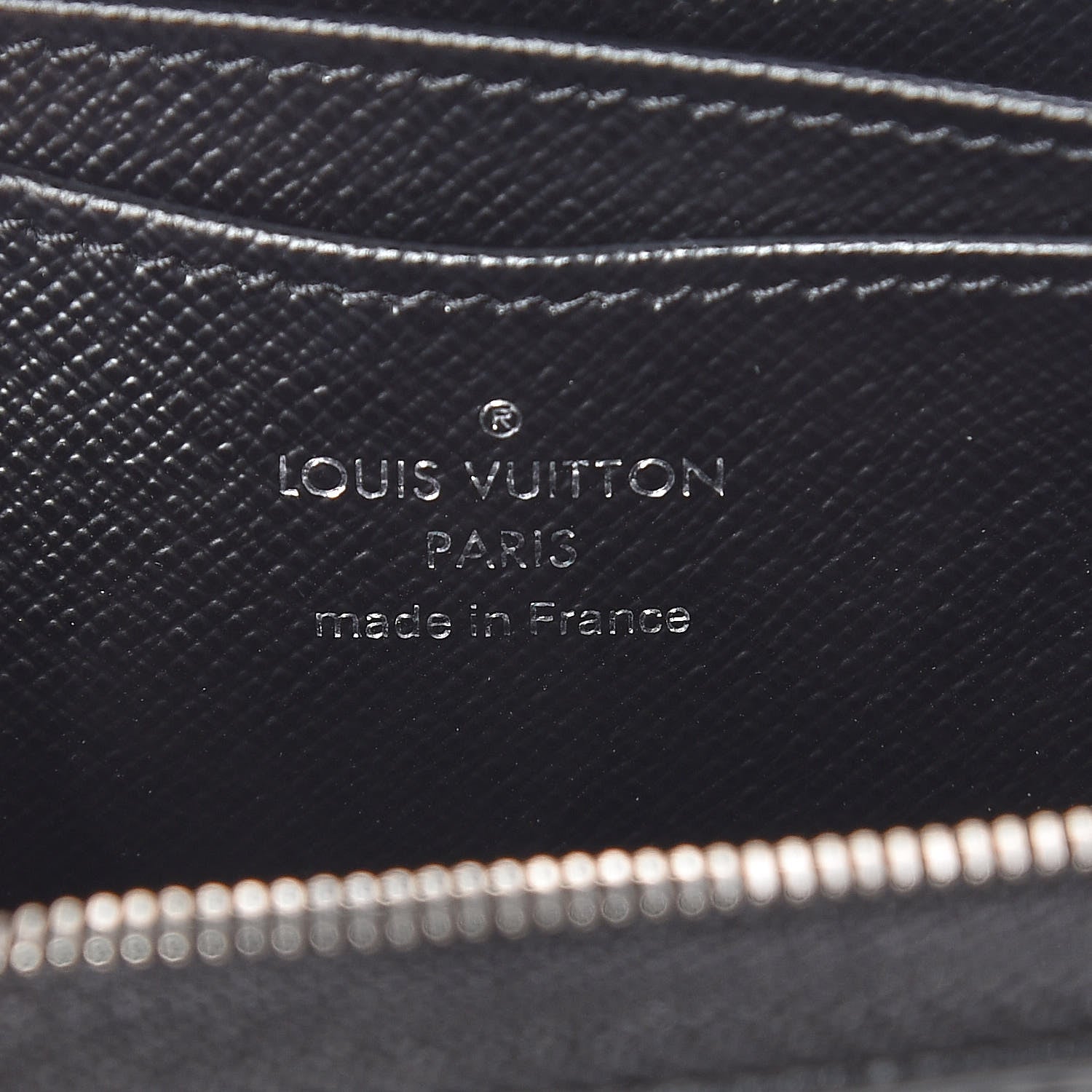 Louis Vuitton Epi Zippy Coin Purse Black 6 of 6