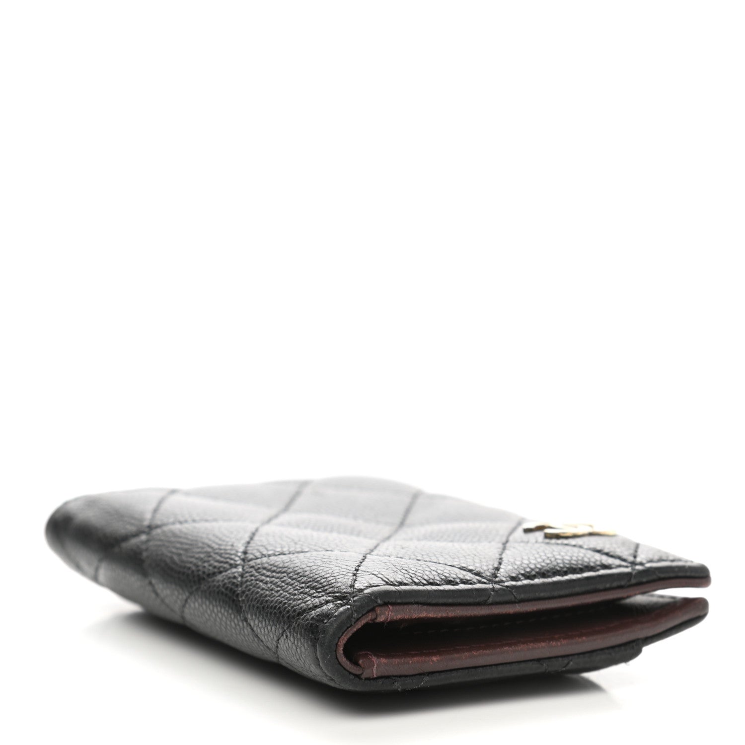 Chanel Caviar Quilted Card Holder Wallet Black 4 of 10