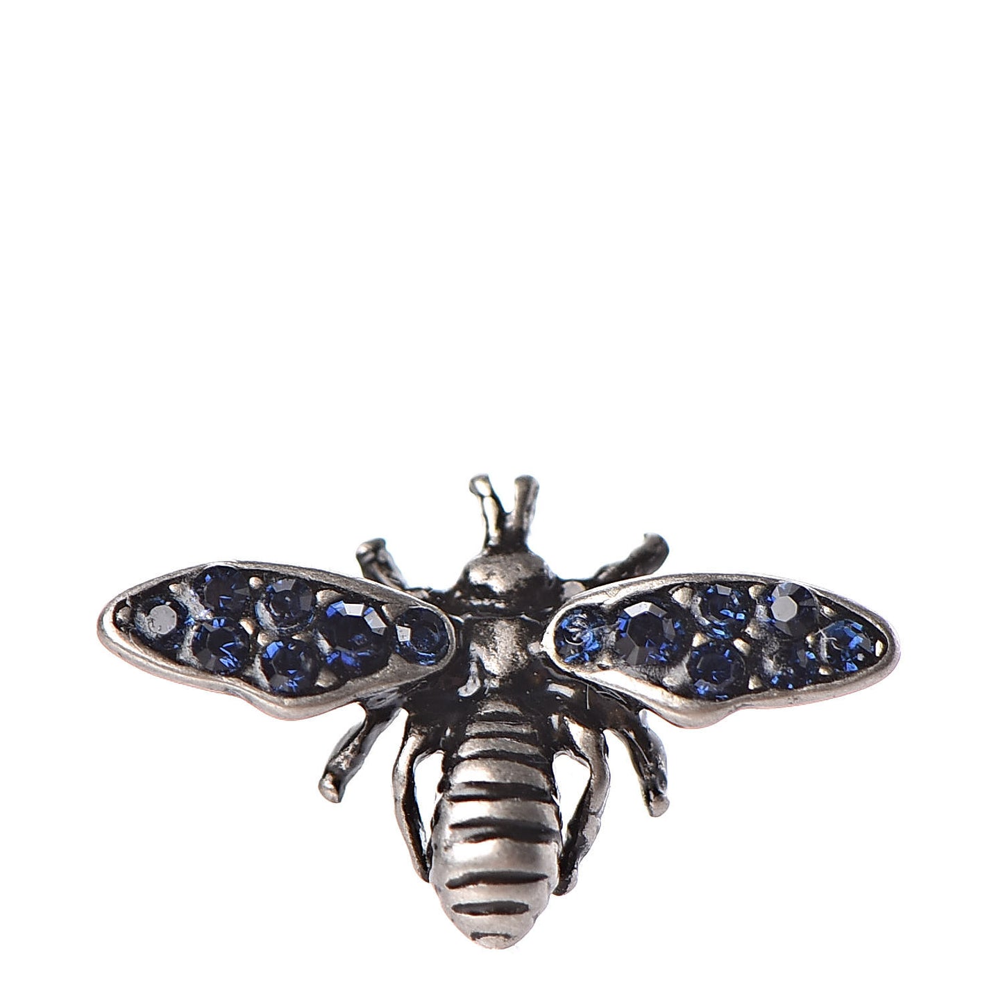 Mise En Dior Tribal Bee Earrings Navy