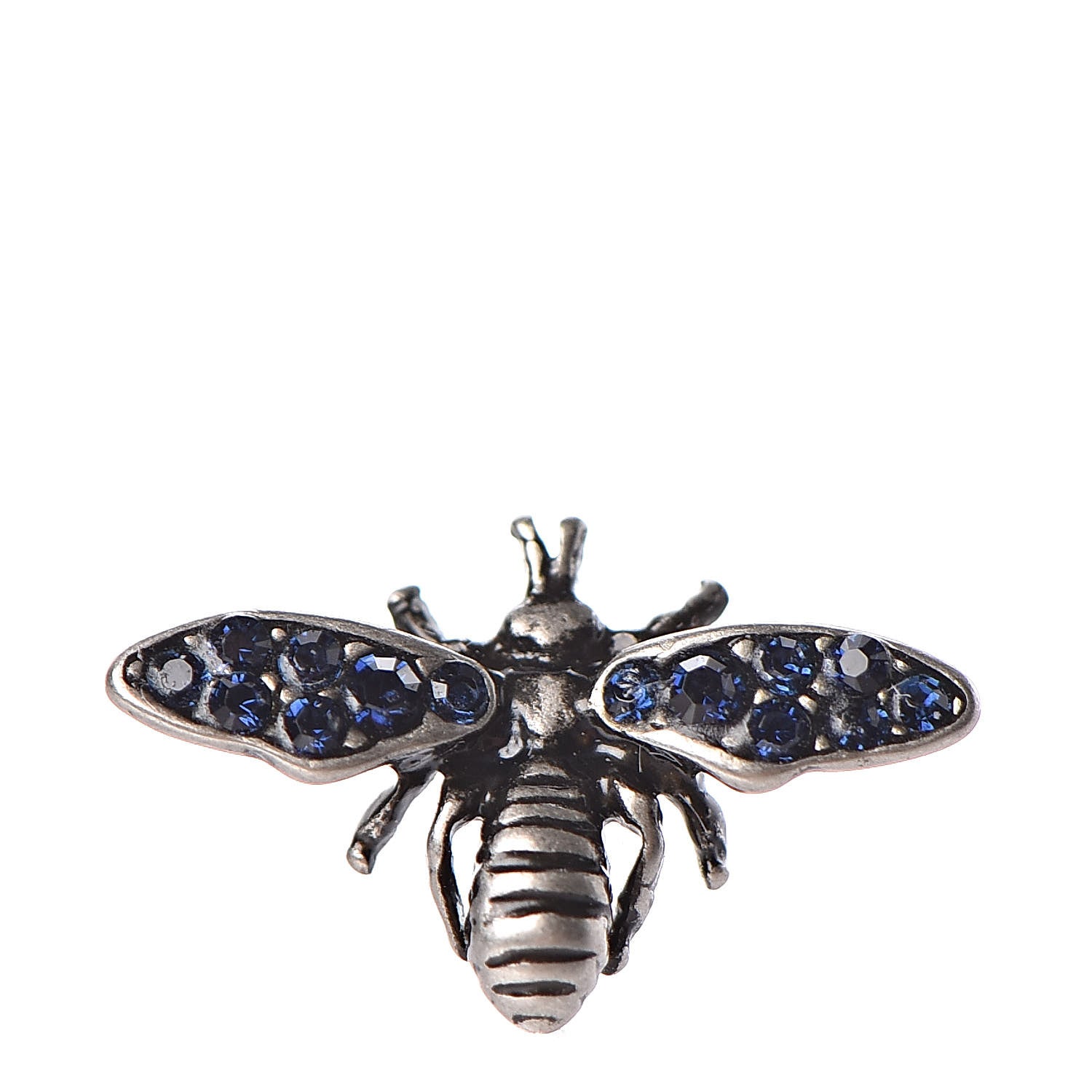 Christian Dior Mise En Dior Tribal Bee Earrings Navy 4 of 5