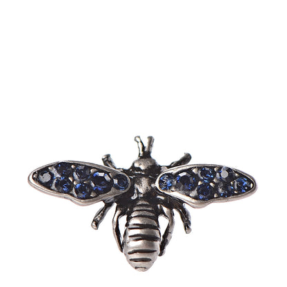 Christian Dior Mise En Dior Tribal Bee Earrings Navy 4 of 5
