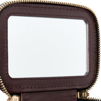 Chanel Lambskin Quilted Mini Vanity Case With Chain Black 11 of 11