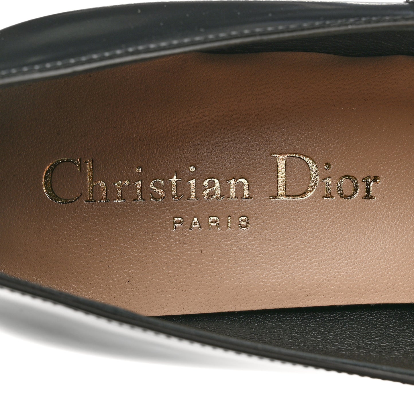Brushed Calfskin Uniform 30mm Pumps 37.5 Black