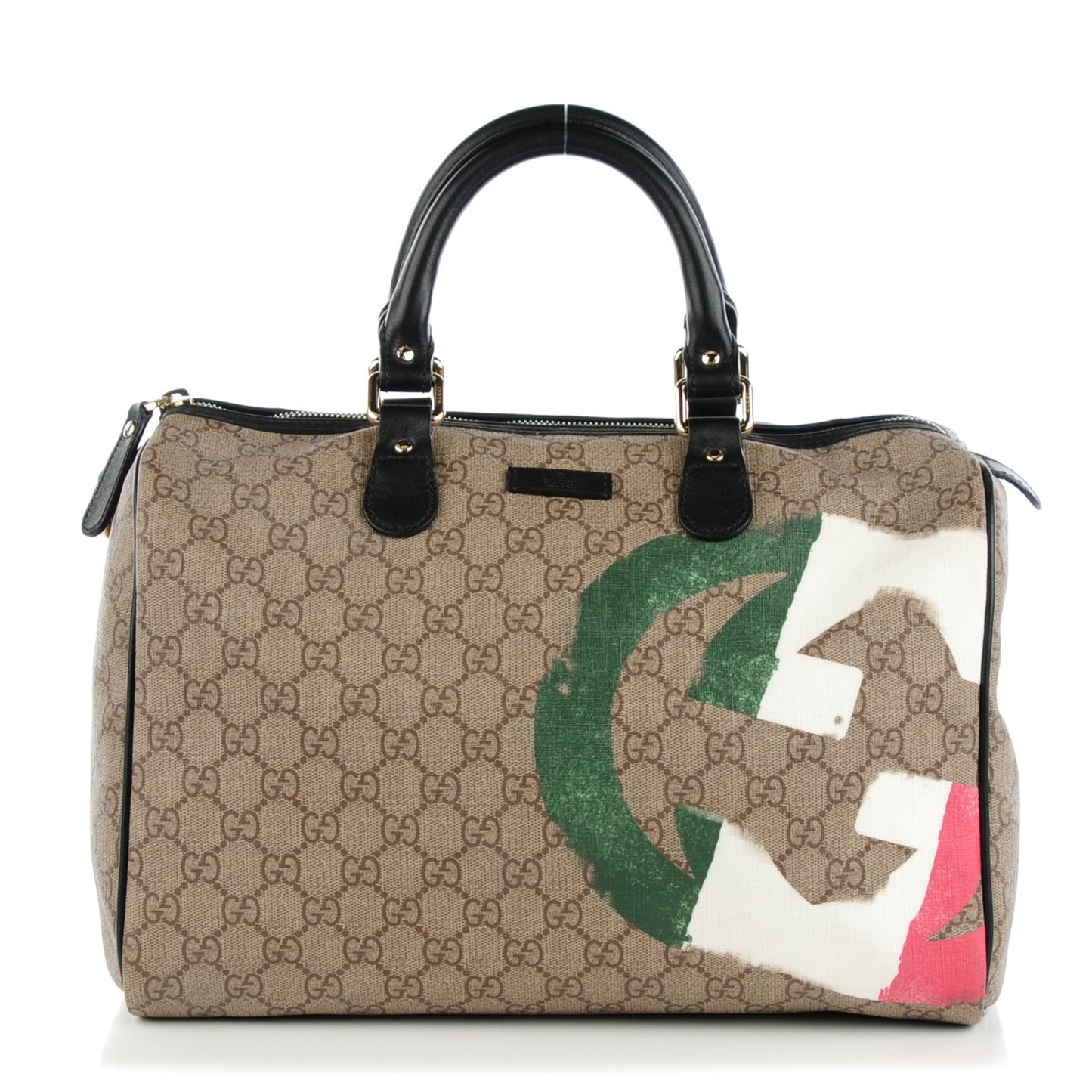 Monogram Medium Boston Italian GG Flag Unicef