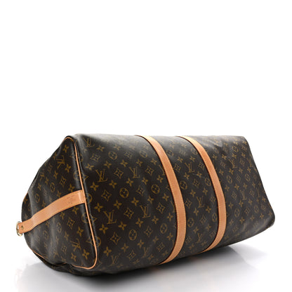 Louis Vuitton Monogram Keepall Bandouliere 55 3 of 11