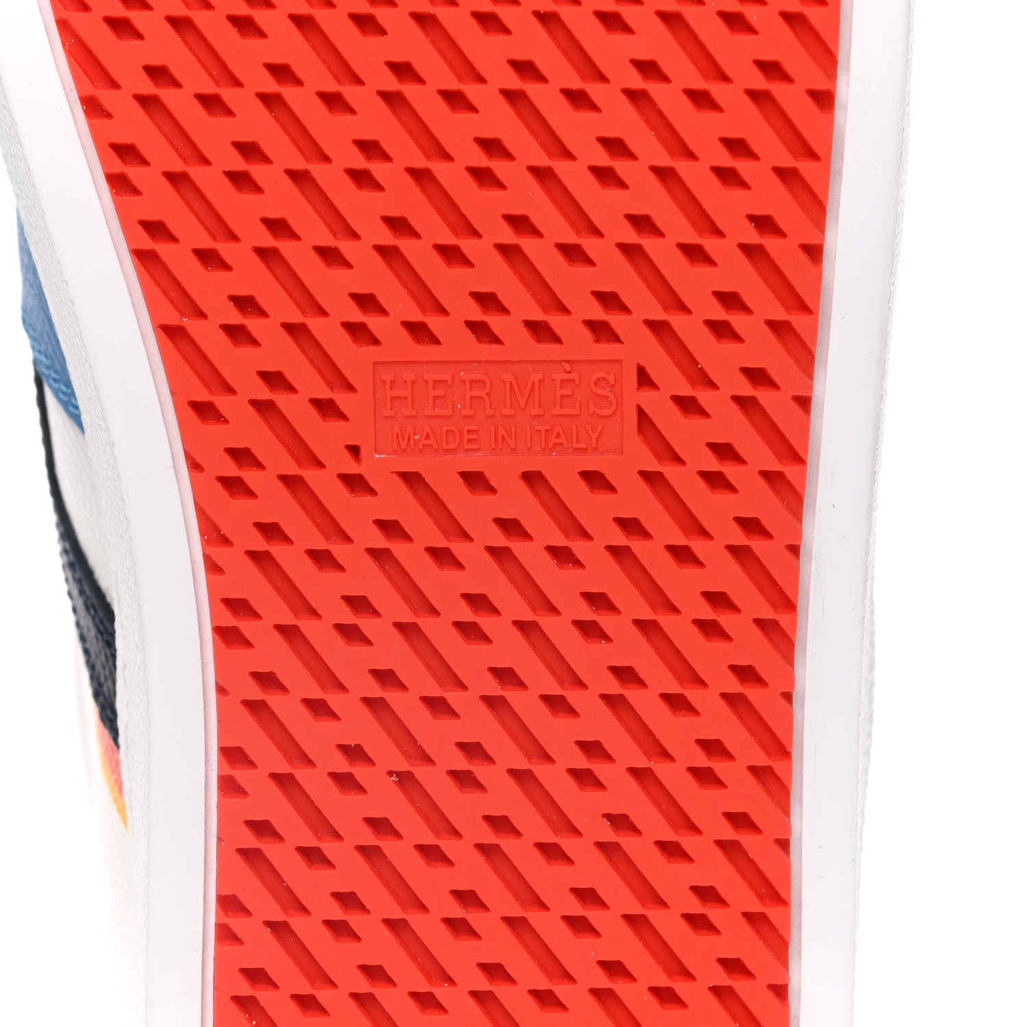 Hermes Epsom Womens Boomerang Sneakers 36 Bleu Allure Multicolor 7 of 11