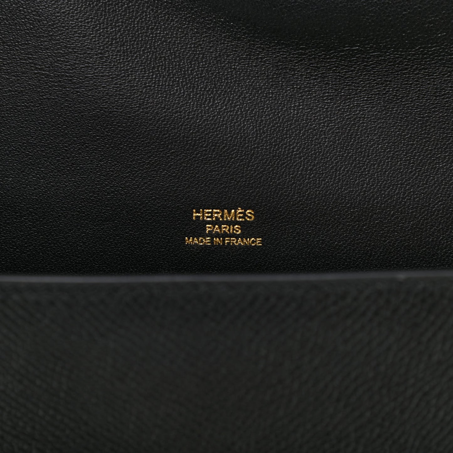 Epsom Fleche D'Or Clutch Black