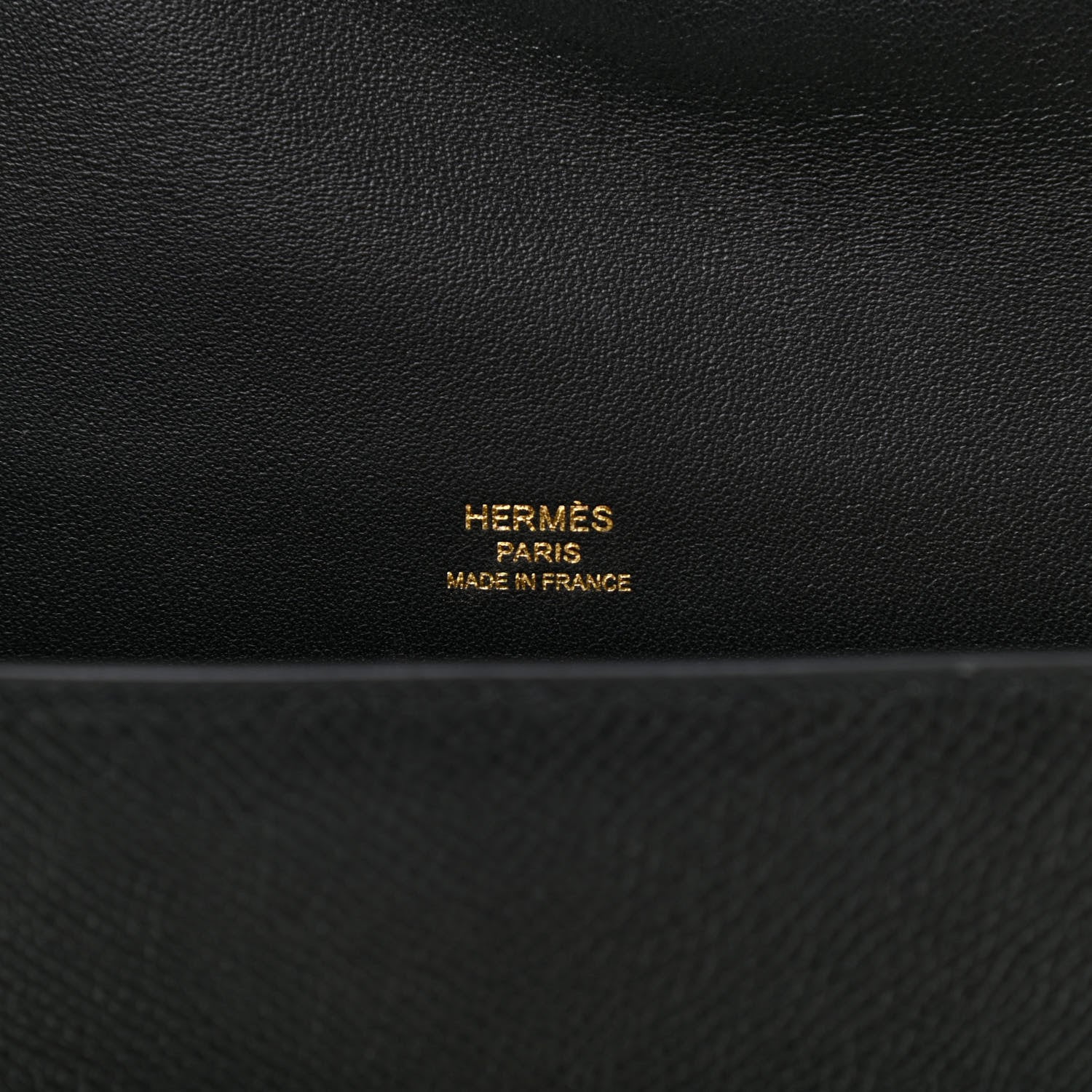 Hermes Epsom Fleche D'Or Clutch Black 6 of 9