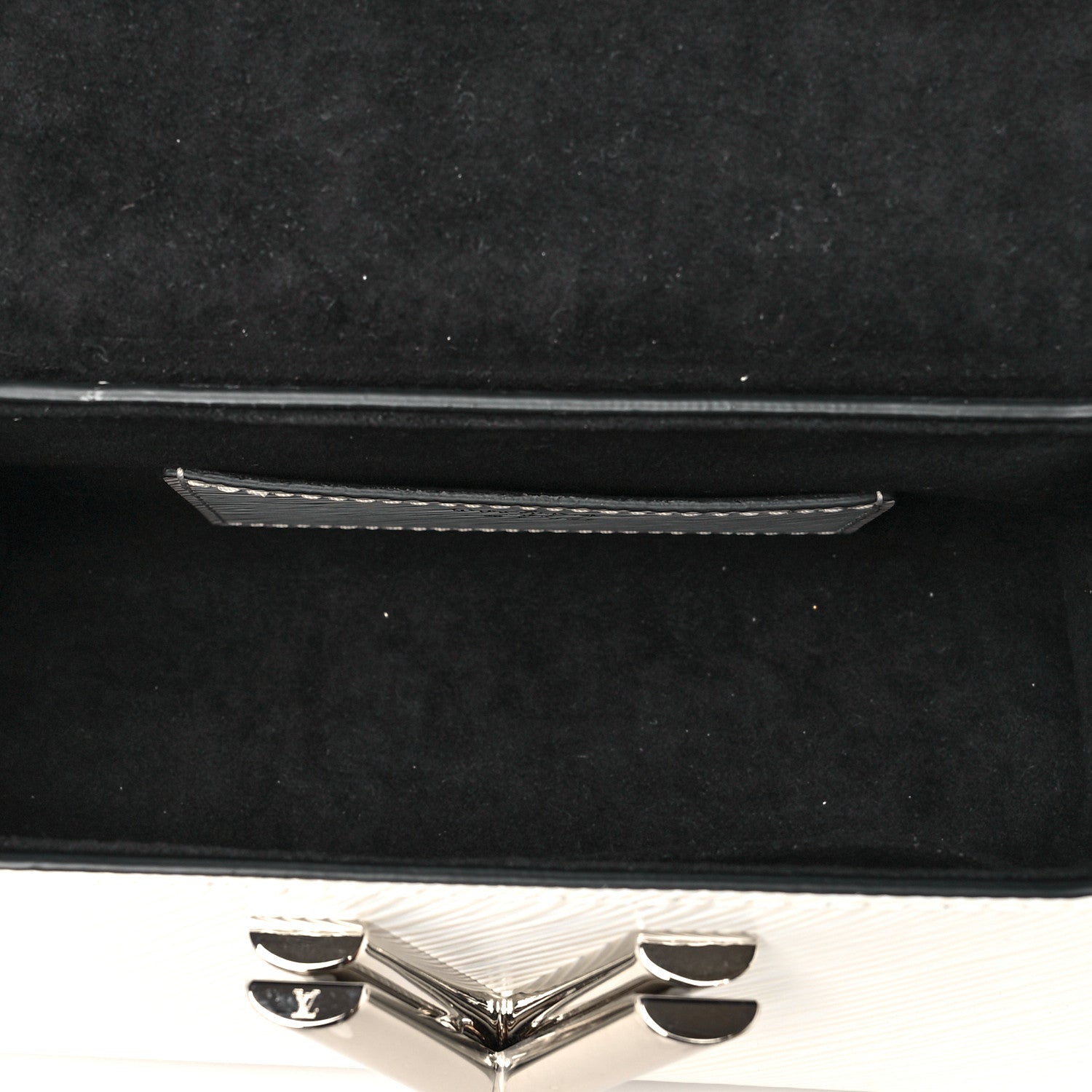 Louis Vuitton Epi Twist Shoulder Bag PM White 5 of 9