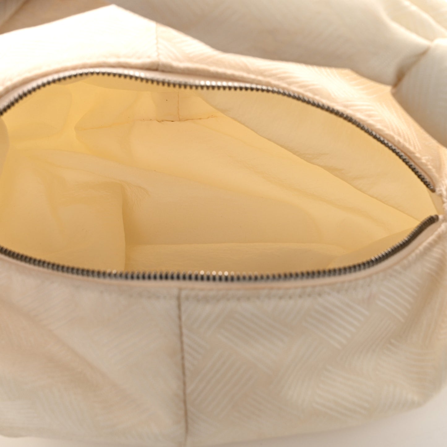 Jacquard Mini Double Knot Bag Ivory