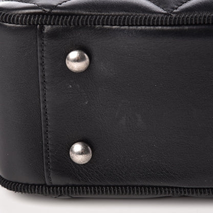 Chanel Calfskin Quilted Small Ballerine Camera Case Black 11 of 12