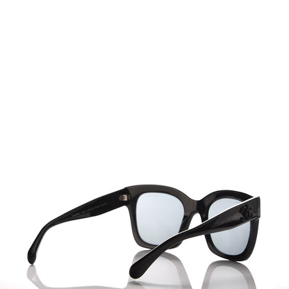Chanel Mirror CC Sunglasses 5357 Black 4 of 8