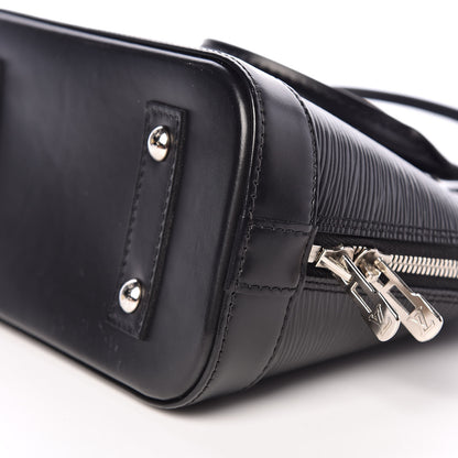 Louis Vuitton Epi Alma BB Black 9 of 10