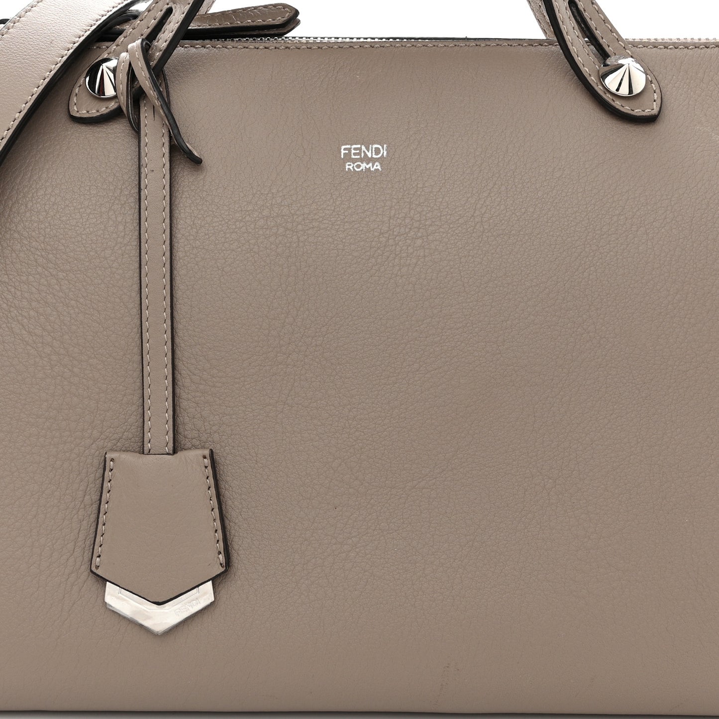 Vitello Dolce Large By The Way Boston Bag Tortora