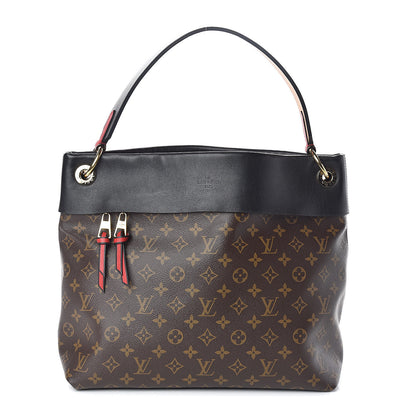 Louis Vuitton Monogram Tuileries Hobo Black 1 of 10