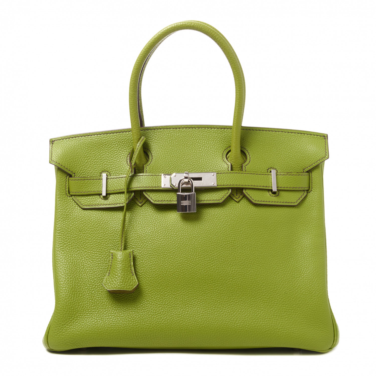Hermes Togo Birkin 30 Vert Anis 1 of 29