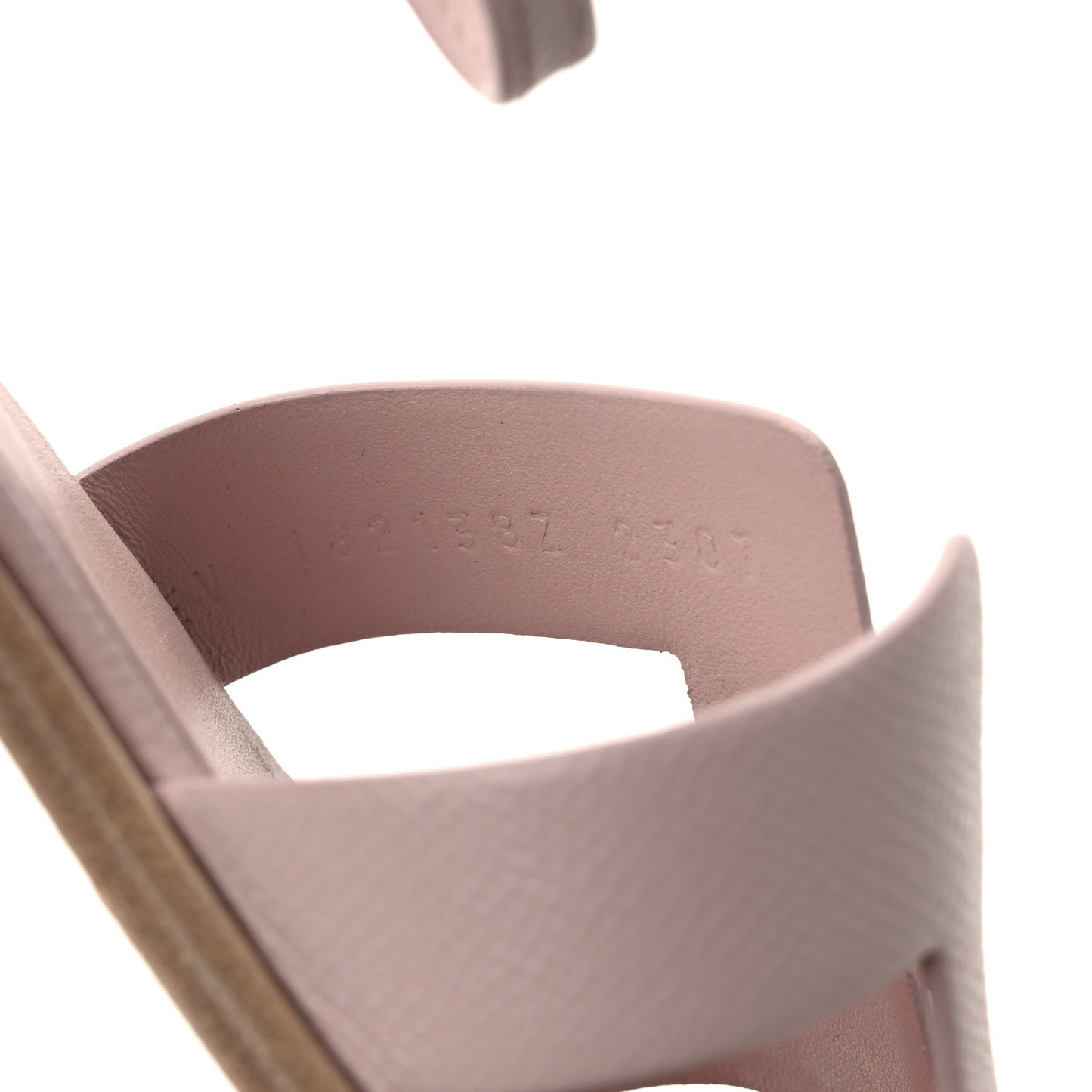 Epsom Santorini Sandals 38 Rose Porcelaine