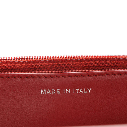 Chanel Caviar Quilted Wallet On Chain WOC Red 7 of 9