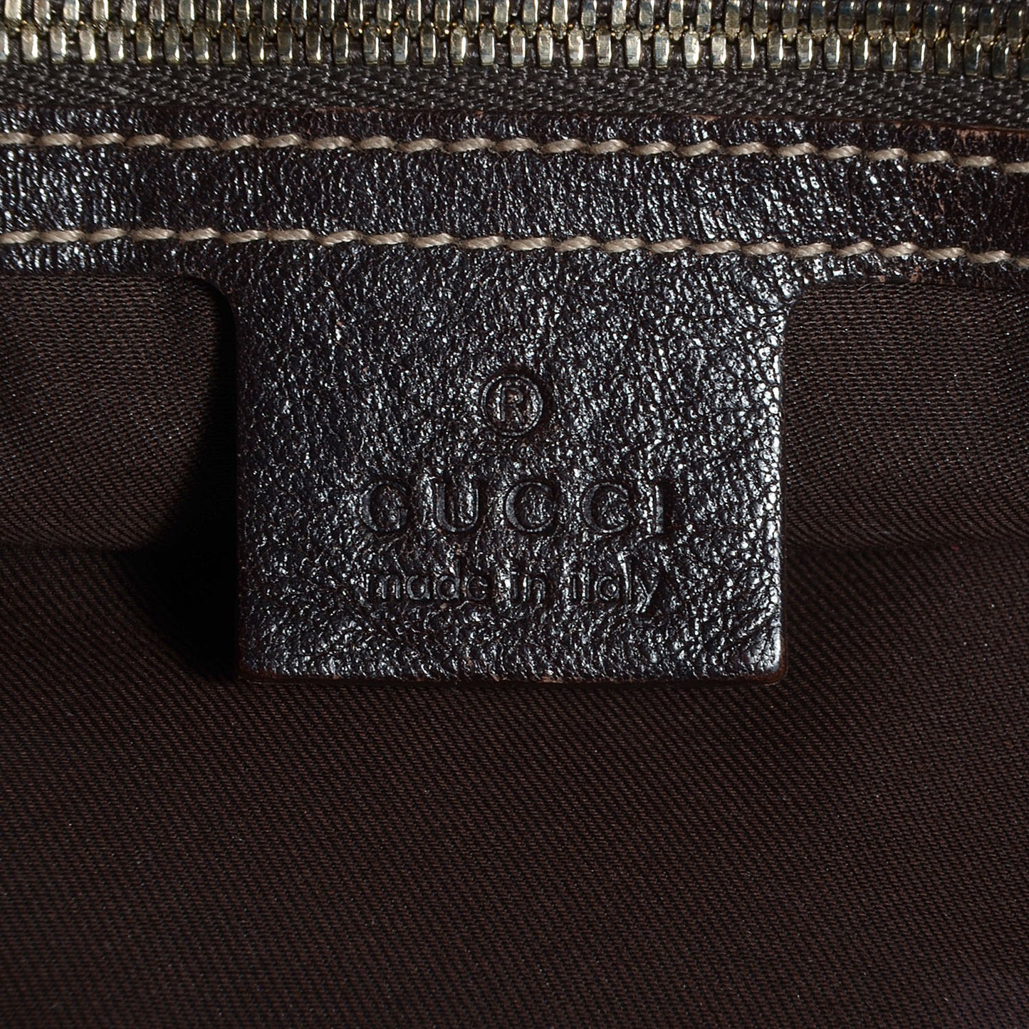 Monogram Pelham Studded Shoulder Bag Brown