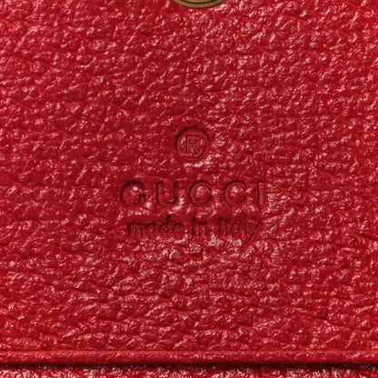 Gucci GG Supreme Monogram Queen Margaret Card Case Red 7 of 11