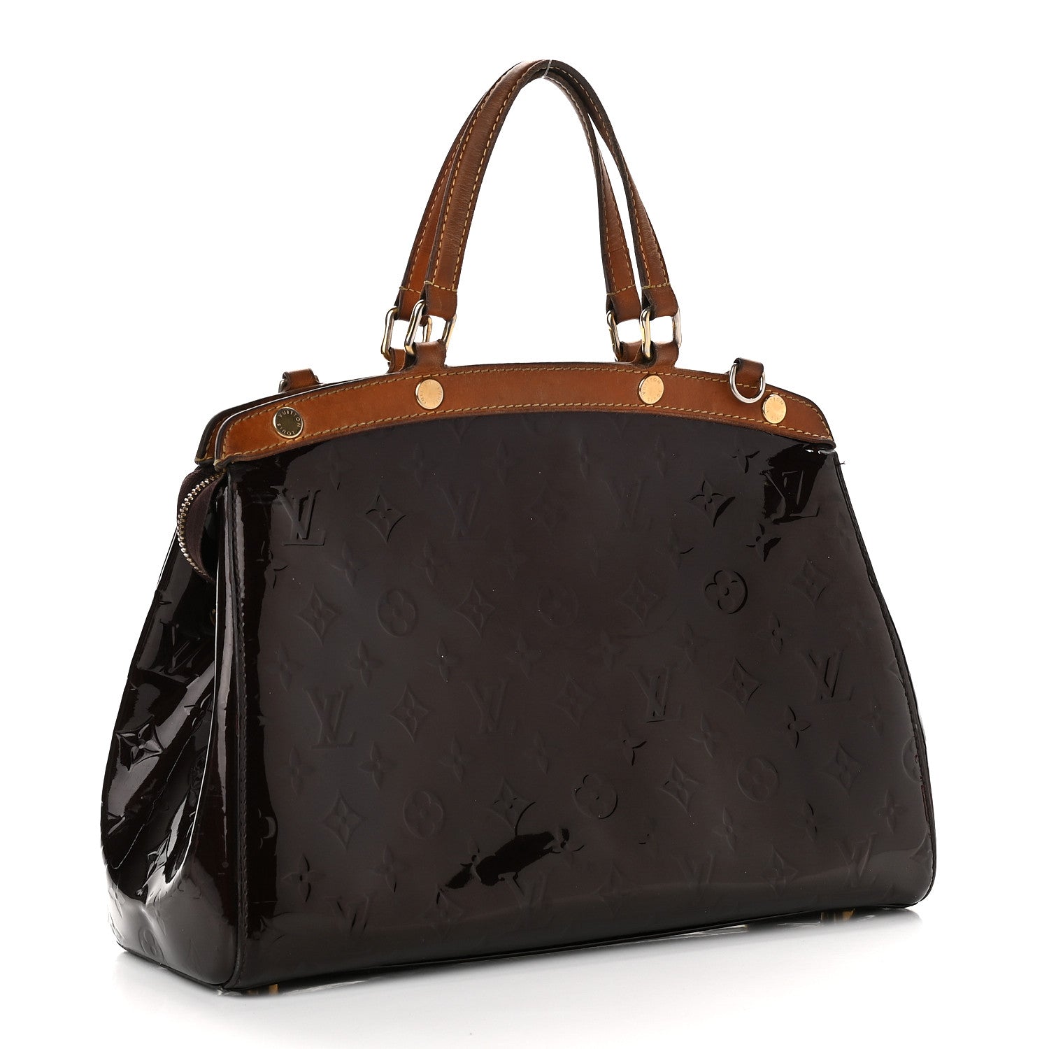 Louis Vuitton Vernis Brea MM Amarante 3 of 18