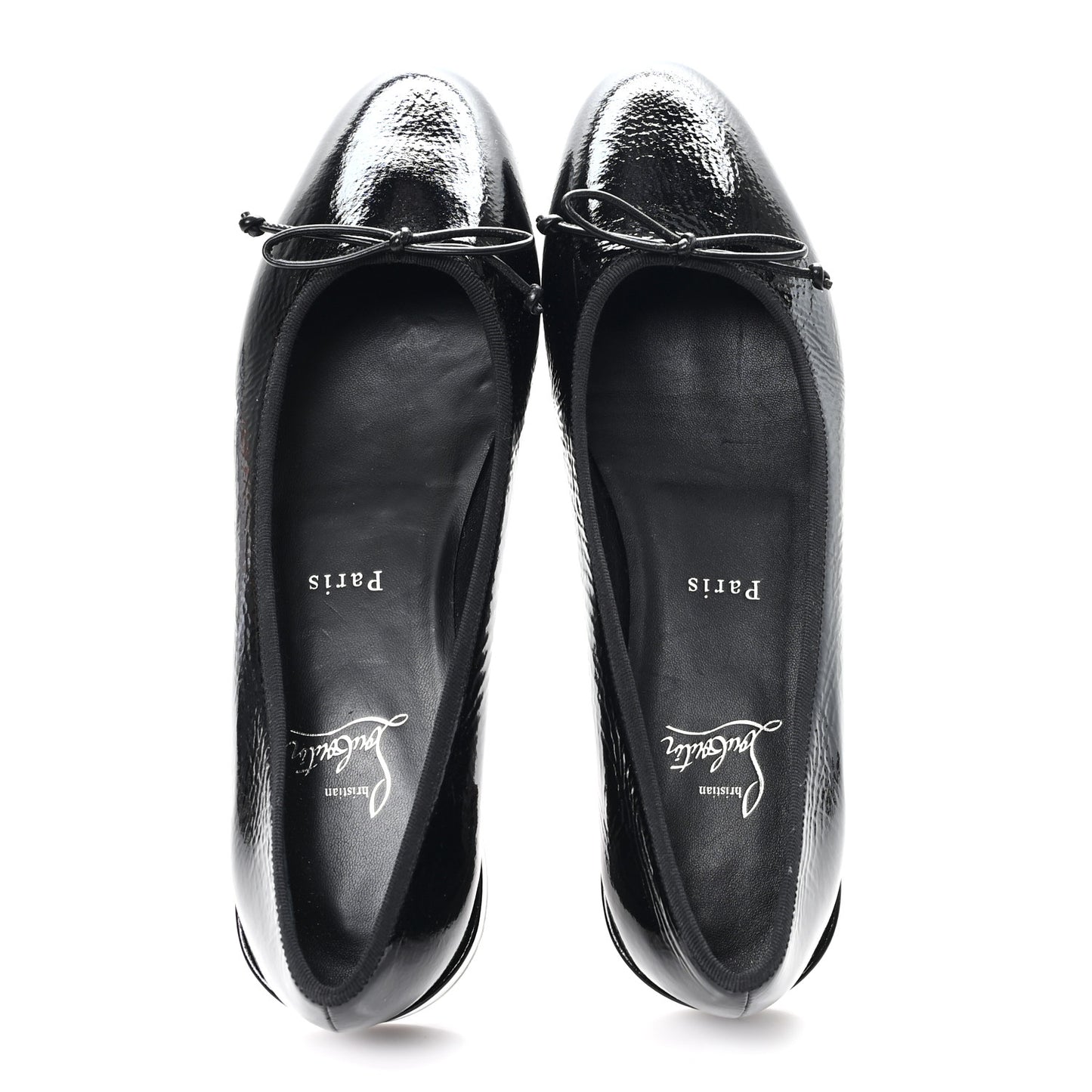 Patent Sweetie Jane Ballerina Flats 40.5 Black
